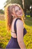 This dress fits perfectly with one small exception. The top strap was loose, causing it to be loose and hang down in the back along the strap.  We took the dress in for minimal alterations, but overall, it was a great dress. Lots of compliments and very comfortable for a night full of dancing. - Nanette S.