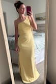 I bought this for a spring wedding, and the color is perfect. I think it's a smidge too big, I probably could've sized down, but the back strap is adjustable and made it perfect!! Super comfortable and great quality. Would definitely recommend! - Isabella C.