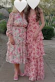 There is a little iridescence to the fabric, so heads up! Loved this as a bridesmaid dress. Super comfortable, and the zipper went low enough to step into the dress when putting it on. A hair and makeup WIN! - Katrina J.