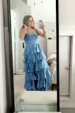 I love it!! The material is super soft and comfy!! I can't wait to wear it!! It is the perfect size. The color is stunning. - Kenna E.