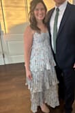 I loved everything about this dress. It was so flattering and made me feel confident. I am petite and ordered the small and would say it runs true to size. - Amber H.