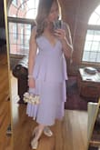 Beautiful, flowing, and so comfortable. The ultimate spring wedding must-have! - Kristine A.