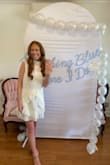 This dress is EVERYTHING! It was perfect for my bridal shower and got so many compliments!! - Abby B.
