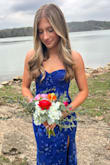 This was the most beautiful dress! It was comfortable and very flattering. - Amanda M.