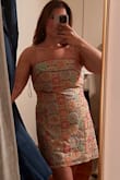 I am absolutely obsessed with this dress! I bought this dress originally for a friend's baby shower this summer, but I this is a perfect summer/vacation dress. It's lightweight, flattering, and the fit is true to size without being restrictive.
The lining is a huge plus; it feels high quality and gives great coverage, so you don't have to worry about it being see-through. The fabric is soft and comfortable, making it easy to wear all day, whether you're out exploring, going to dinner, or just walking around on vacation. - Amanda P.