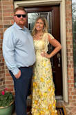 I absolutely loved this dress. I got so many compliments on it. I felt the fit was flattering and not too tight. I wish the straps were more supportive, but I appreciated that I could tie them tighter to adjust to the perfect length. I wore the dress with wedges that had a little height, and that helped the dress to be the perfect length, so it did not drag or need alterations. - Michelle H.
