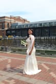 My civil wedding dress definitely made me feel beautiful and comfortable. I loved it. - Maria T.