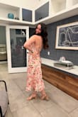This dress was EVERYTHING! I wore it to a baby shower, and I had so many compliments on the dress. I am so happy I bought it. I definitely plan on wearing again. It fit perfectly and was just as described. If you haven't added it to your cart, THIS IS YOUR SIGN TO DO IT !!!! - Kalista C.