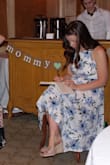 I needed a feminine Spring dress to wear as the host of a baby shower. It was perfect! I paired this dress with nude wedges and got so many compliments!

I was behind the camera most of the event, but here's a rare pic sitting! - Tiffany C.