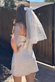 This was so cute and comfortable! The details on the dress are pretty - Cathy W.