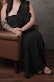5'8 , 220 pounds, 38G bra. 
I always order a size or two up to accommodate my large chest. This dress is absolutely AMAZING and extremely flattering. I'm very picky, but this was a perfect choice. I ordered size 1X. A large would fit perfectly if I had a smaller chest. - Megan B.