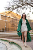 I think the design of the dress is super cute and I love the back of it, but if I were to sit down in this dress, my bare bottom would be on whatever I was sitting on. I felt like it was tight in an unflattering way. - Ava C.