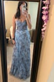 It fit okay. Definitely size up if you aren't as firm and trim (and I don't mean size; I mean physically). I'm older and have had children. I could fit this size, but would feel more comfortable in just one size larger to have more bust coverage and back coverage. - Genevieve M.