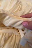 I have never left a bad review anywhere, but I was very disappointed with my experience buying from Lulus. I paid decent money for a brand new dress, only to receive a dress that had clearly been tried on and returned by another customer. The neck had foundation stains from whomever tried it on before me and sent it back. When you buy a new dress, you expect it to be that - NEW! Lulus is losing me; for the money you spend, you get a cheaply made dress with sheer material and makeup stains. The dress is pretty but the quality just is not there. At least fix the makeup issue! - Mary J.