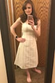 Can I live in this dress? It's so flattering and I love the lace up detail! This is my new favorite dress! - Jennifer A.