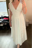 I ended up actually choosing a different Lulus dress to wear for my wedding shower, but this fit like a glove and is so simple, but pretty. - Alex H.