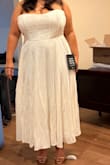 Everything is perfect, leaving for the above part. It was kinda loose and falling down. Leaving that issue, the dress is totally perfect. - Brunda V.