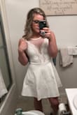 Material feels expensive and I got exactly what I paid for. Shipping was right on time even though we had a large snow storm. Very happy with the purchase! - Samantha G.