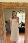 Wearing this for my bridal, it's a hell yes, ladies! Very elegant and super comfortable. Quality material and cute design, go for it girls! You'll look beautiful - Gabby P.