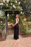 This dress was gorgeous for a wedding. I'm normally a S and sized down to an XS for a more snatched look. I'm 5'7, so 3-inch heels kept the dress off of the ground. You could definitely go with taller shoes! - Grace P.