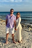 I love this dress so much! It is super comfortable. I wore this in the tropics and was not hot at all! Only complaint is that the shoulders kept falling down and I had to pull the under skirt down here and there but I felt so pretty in it! - Aly V.