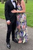 This dress was perfect for me. Just a touch tight in the bust, but overall comfortable! I'm 5'10 and the length was exactly right. - Erica M.