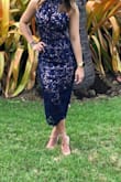 Love the dress, different and elegant. Everybody loved it! - Carla L.