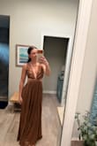 I ordered this dress for an upcoming wedding this summer, and it fits so nice! I felt so confident in this! - Maggie