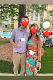 I loooved this dress! It was super comfy, I loved the leg slit, and it was perfect for a poolside cocktail hour event! It felt good in my waist and not too tight (mom pooch hidden!) The colors are slightly duller than pictured; however, still so pretty! - Courtney K.