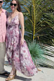 Perfect for a beach wedding in March in the Florida Keys! I really liked it for how breathable and flowy it was. I'm 5'2", so did have to wear platform sandals. The dress was so comfy that it on all day and long into the night with dancing at the reception. Only thing that was not perfect for me is the bust was a bit large for my post-kids sagging chest, but I probably just need to practice more with boob tape to get a good fit. - Kellie F.