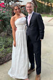 I got so many compliments on this dress! It was so cute and perfect for my rehearsal dinner!! It was a little long, but would have been okay with 3-4 inch heels! I did use my stitchy to shorten the front of the dress! - Morgan M.