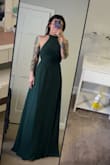 The dress is beautiful, and this is how it came out of the bag! Only needs a slight steam and ready to go. I got the extra small, and I think if I went up a size, it would be too loose, but the extra small is well SMALL SMALL! It zips up, but I'm afraid to breathe the wrong way. Regardless, I absolutely love it and will be wearing it. - Heather B.