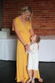 I wore this to  my sister's wedding shower. It fit amazing, very flattering and true to color and size. I cannot wait to wear it again. I received so many compliments on it! - Marianne S.