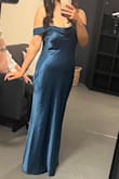 I wore this to a close friend's wedding and loved wearing it. I wanted a dress that was colorful and off the shoulder. This dress fit the bill. I got so many compliments about how flattering it was and how cute the bows in the back were. It was so much fun to wear and perfect for a wedding! - Megan C.