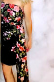 Purchased as wedding guest "cocktail" attire.  The M and L were too tight in the body and chest so I returned for an XL and had a local tailor make it perfect and she did! I'm only 5' tall so I was able to pull off the very short length without looking like a teenager going to prom.  The embroidered floral detail is lovely and well-done. It was comfortable for dancing and sitting (use the sash across lap/legs for modesty). - Stacey Z.