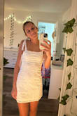 This dress looks exactly like the photos and fits me perfectly. Literally so in love - perfect for grad!! - Annabella B.