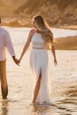 It came out PERFECT and exactly what I wanted for my engagement beach photo shoot!! It was definitely long enough for me! I would highly recommend to tall girls. - Makena G.
