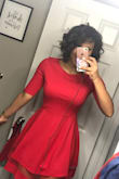 It was a perfect fit & it was fitted in the right places! I got many compliments on this dress. I wore it to a derby benefit! - Courtney B.