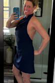 This dress is comfortable and flattering. - Karen H.