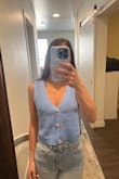 I love this for spring. It's lightweight and cropped. - Jessica J.