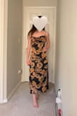 Pretty dress and texture but soooo loose in the chest for a smaller bust. My husband loved this one but definitely requires bigger cup size (very much bigger). - Jamie F.