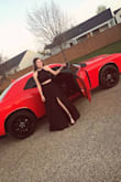 I was running a bit behind on finding a prom dress and I read a review about Lulus having a reliable inventory of prom dresses and bought this dress. I absolutely love it! The material is very nice! The dress was definitely made for heels. I was wearing 5 inch heels and was still stepping on the bottom of the dress. - Camberley M.
