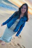 I wore this on a day out during vacation. I love that you can dress it up with heels and also wear it more casually with a jean jacket. - Angelina F.