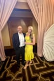 My husband and I tried everything we could think of to get these creases out and nothing worked (Note: you can't see the creases in the photo). The good thing is that it was very tight fitting on me everywhere except the very bottom (ruffle part) of the dress, so no one could tell it was extremely wrinkled. I bought this about 3.5 years ago and just never had a chance to wear it and finally wore it this weekend. Thankfully it still fit (lol!) and it hugged me very well. I just wish the creases were able to come out. - Lori B.