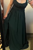 The dress fit perfectly! I was a little nervous about how it was gonna fit around my waist and hips because the measurements for the dress were smaller than what I actually am. The length was longer than what I wanted it to be as well but I made it work. Overall, the dress was super elegant and really pretty! - Shania S.