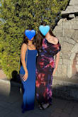 This dress is beautiful and so perfect, BUT I will say if you're short like me (I'm 5'2), you have to get this hemmed/altered. I'm very happy I did because even with high heels I almost tripped over it. Everything else fits beautifully and comfortably, and the material is amazing. - Julia M.