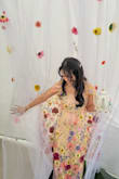 Wore this outfit for my garden tea party; it fit sooo perfectly and flowy. Everyone was OBSESSED with this dress. - Shafaq S.