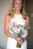 I wore this on my wedding day. We had a backyard wedding and it was perfect! - Aileen M.