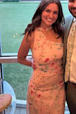 Loved this dress! Fit exactly how I wanted. It was a little long, and I didn't have time to get it tailored, but a higher heel helped. I got so many compliments and hope I have a chance to wear it again! - Olivia G.