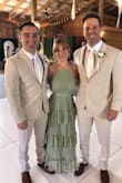 I love this dress!! I bought the same dress in sage green for my daughter's wedding last April! I received so many compliments!! - Leslie B.